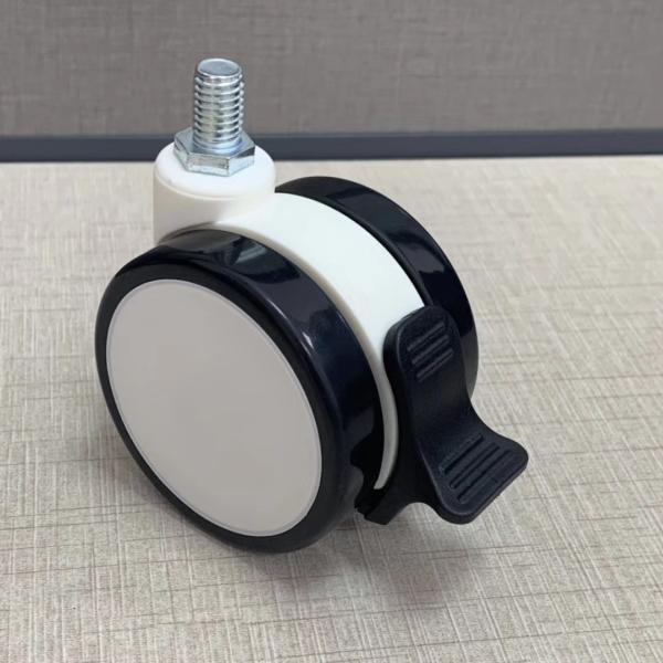 рицинусов больницы колеса 3/4/5Inch TPR рицинусы пластиковых безмолвных двойных медицинские