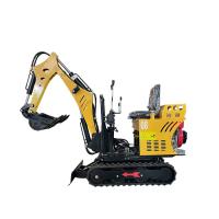 8.2Kw Mini Track Excavator jaune 800kg JG-08 730mm sans toit ouvrant