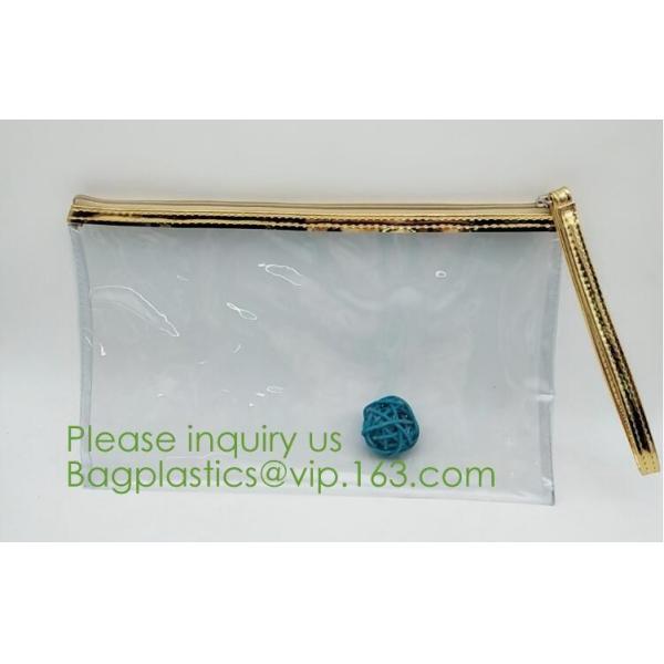 Zipper Pvc Zipper Bags For Make-up Brushes Sets,Eco Friendly clear plastic EVA PVC black zipper Cosmetic Bag eco frinedl
