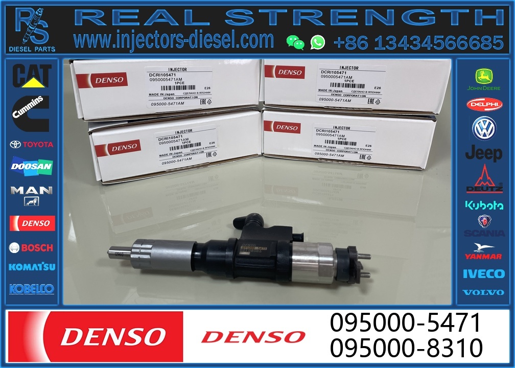 095000-0640 Fuel Injector 095000-0640 8-98280697-0 095000-5471 095000-0660 for ISUZU 4HK1 6HK1 Diesel Engine Injection Valve