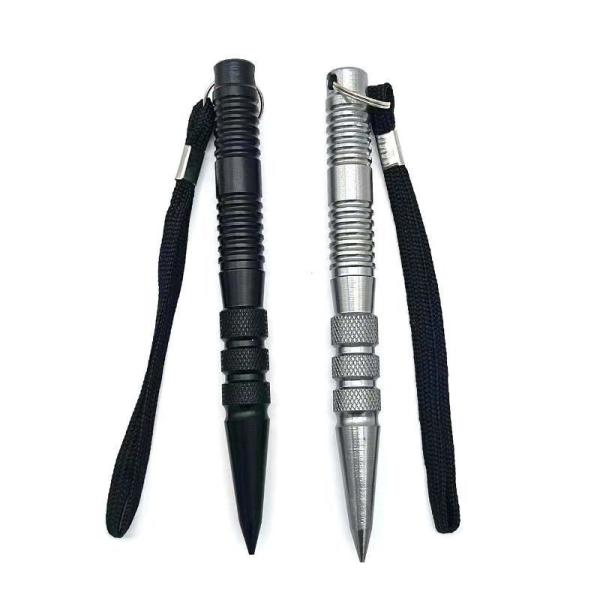 Outdoor Window Glass Breaker Pen Grey Used for Camping Self Defense Tactical Pen