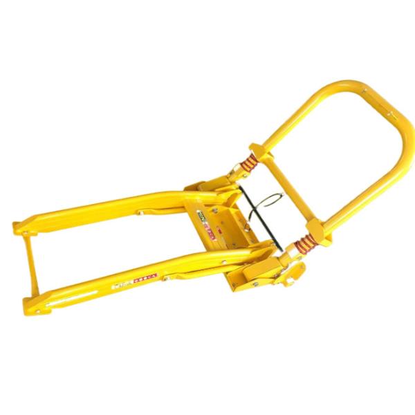 Lightweight Aluminum Foldable Crash Barrier with Wheeled Design for Portable Vehicle Barricade