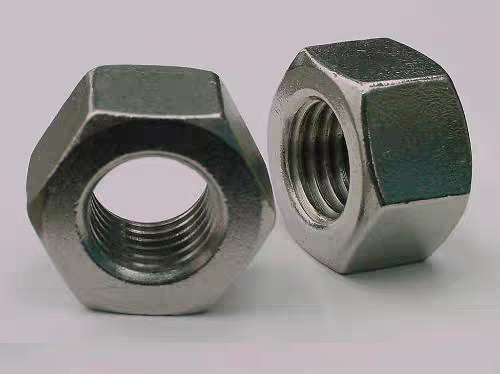 Plain Metric Galvanized Hexagon Nuts DIN934 for Industrial Applications