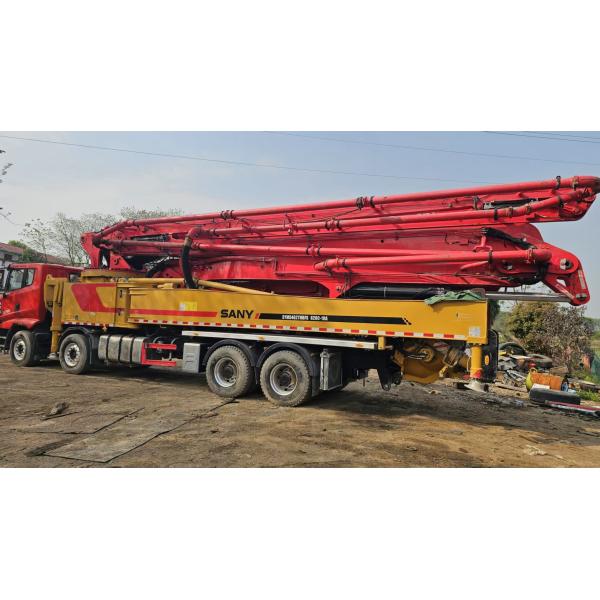 Le camion de pompe à béton Sany Heavy Industry 62m a passé divers tests et est digne de confiance