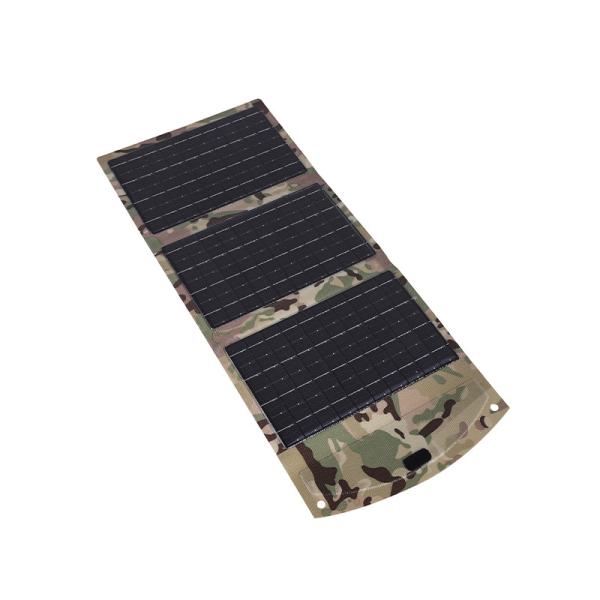 8000mAh solar power bank with triple refractive index photovoltaic panel for solar charging