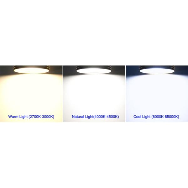 Teto montado do diodo emissor de luz do preto superfície de alumínio que ilumina 20 W para lojas da forma