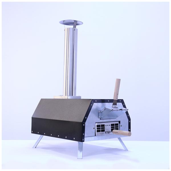 Приложение-управляемое НЕТ Наружная пиццерия Печь с деревом Печь с печью Торговая гриль