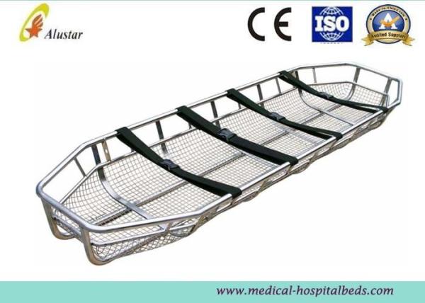 Folding Stretcher Emergency Rescue Stainless Steel Helicopter Medical Basket Stretcher AL-SA122