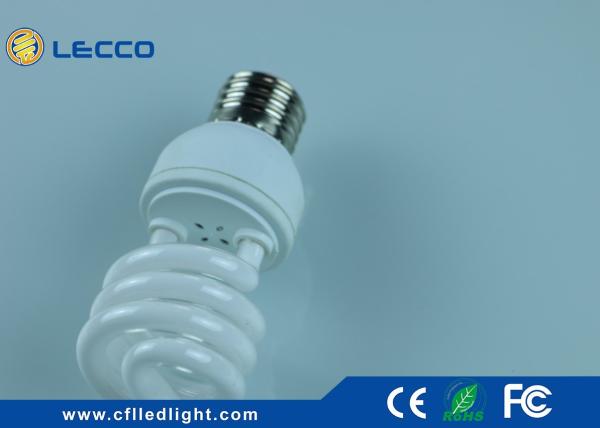 Eco Compact Fluorescent Lamps 13 Watt Cfl Bulb With PBT Plastic Cover 220V / 127V