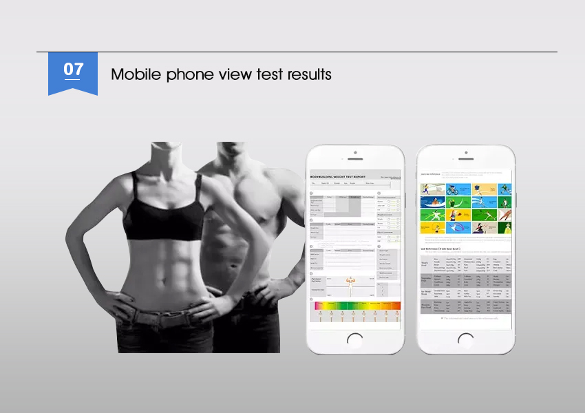 Умный анализатор потери жира Анализатор ИМТ Анализатор Анализатор состава тела