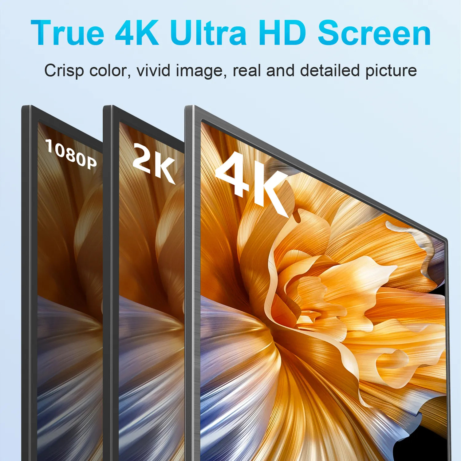 13.3 дюймовый ЖК-дисплей Малые мониторы 4K 3840*2160P Ips Игровой монитор Панельный экран USB Для PS5