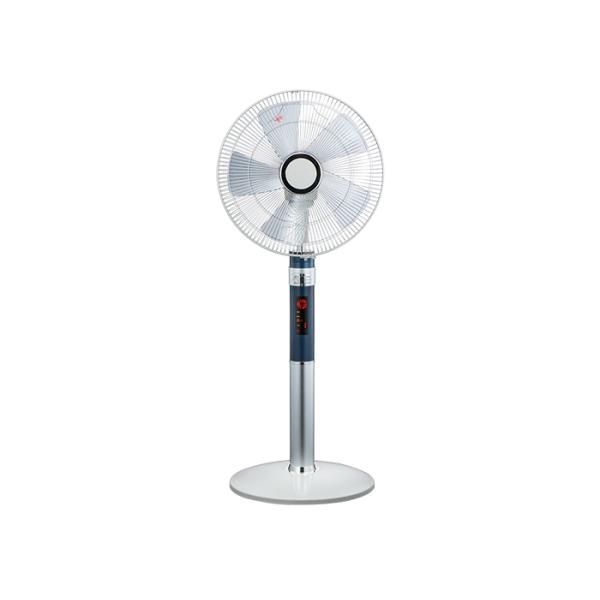 Digital Quiet Pedestal Fan For Bedrooms Figure Eight Oscillated 3 Speed With Plastic Blades