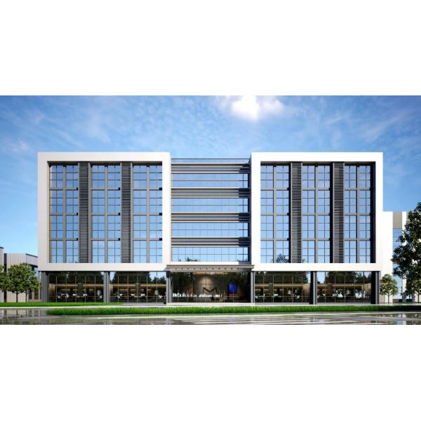 Solid Galvanized H Shaped Steel Manufacturer Prefab Commercial Office Building Steel Structure