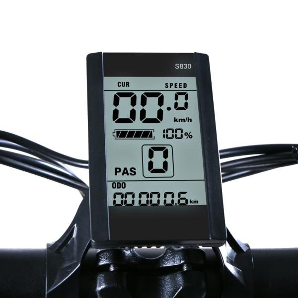 0.5KW Fat Tire Electric Folding Bike , 180kg Safe Load Folding Fat Tire Ebike