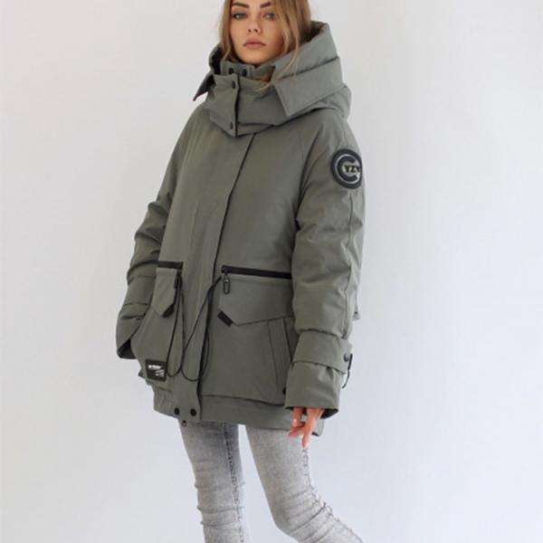 FODARLLOY 2022 wholesale winter puffer jackets ladies warm hooded cotton-padded clothes