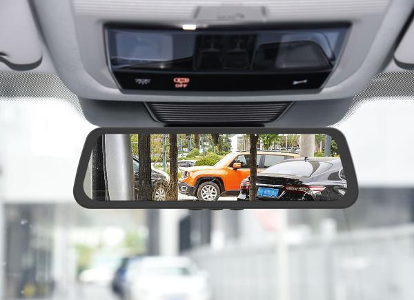 9.35 inch IPS Touch Screen Rearview Mirror Electronic Recorder For Volkswagen Tiguan