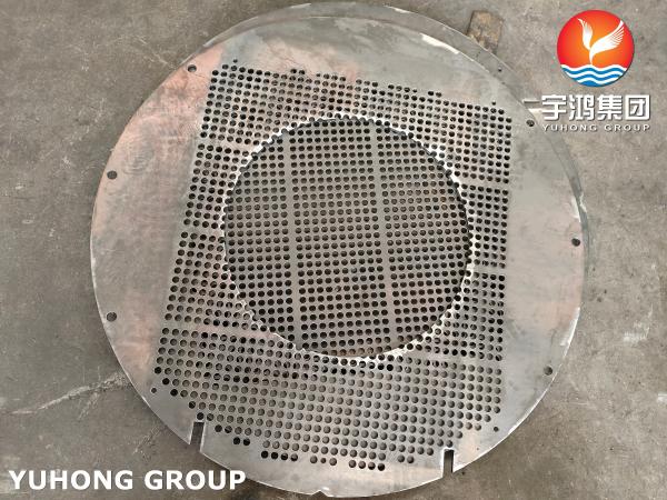 ASME SA516 Gr.70 Disk & Ring Baffles (Double-Segmental) for Power Plant Condensers TEMA RCB-4.53