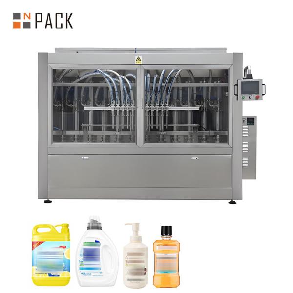 Automatic Piston Pump Small Scale Bottle Liquid Filling Machine