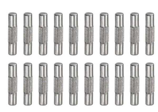 M20 Stainless Steel SUS  A4-70 A4-80 Chrome Plated Nickel Plated Knurled Parallel Pins