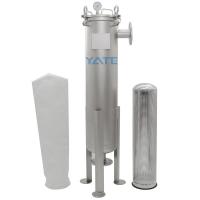 alojamento de filtro de aço inoxidável do saco 304 316 316L para o óleo