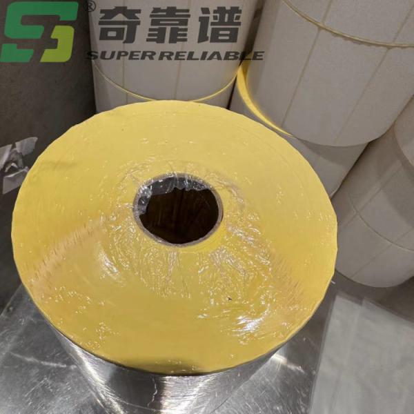 BPA Free Adhesive Thermal Paper Sticker Blank Thermal Label for Europe Market