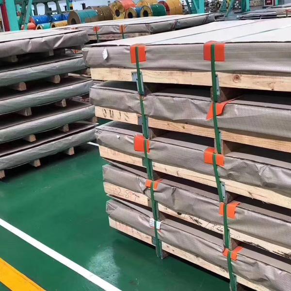 Length 1000mm-6000mm Stainless Steel Sheets Colored In BA Surface Finish