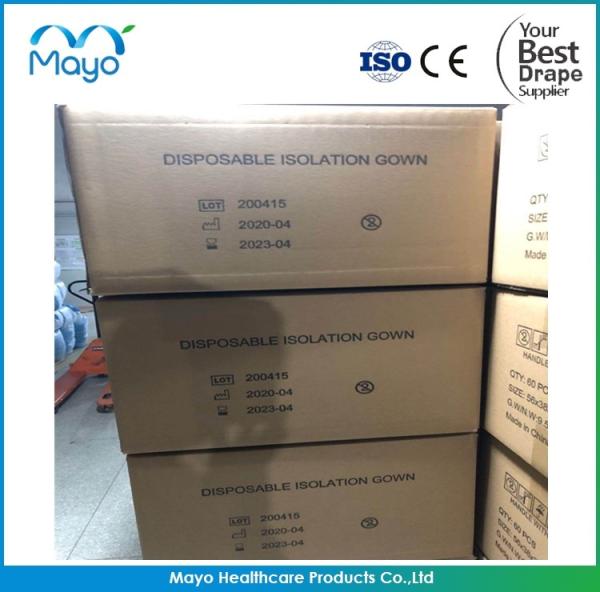Non-woven fabrics coverall ce protective wear clothing protection suit clothing hospital disposable surgical isolation g