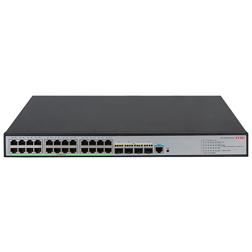 LS-S5120V3-28P-HPWR-SI 24 Гигабитный POE переключатель 4 портов H3C сетевой переключатель