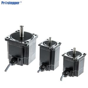Черные трехфазные мотор Nema IP65 23 57mm водоустойчивый Stepper