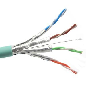 Внутренний открытый кабель CAT6A CAT7 CAT8 Чистый голый медный проводник