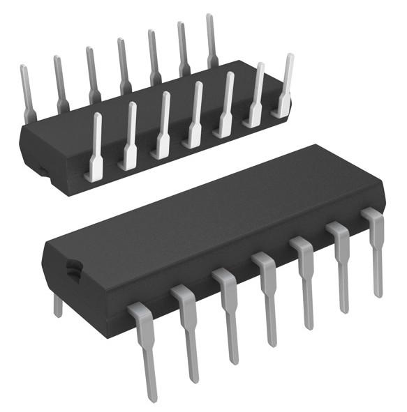 IR2110PBF Integrated Circuit 600V High-Low Driver 2A Peak Current 10V-20V Logic 500ns Rise Time Package / Case 14-DIP (0.300, 7.62mm) -40°C to +125°C