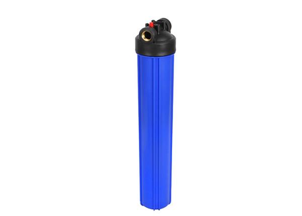 20'' food grade plastic water filter housings with  1'' inlet/outlet brass port