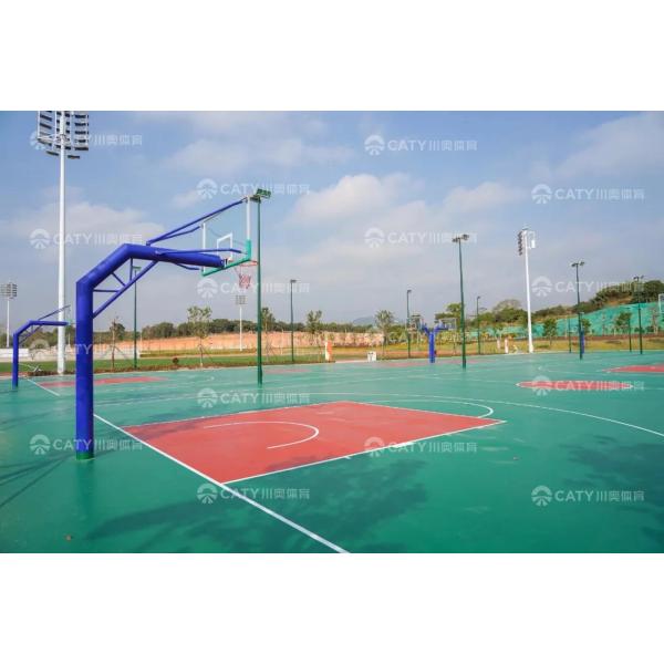 Quick installation Sustainable Prefabricated Acrylic Surface Indoor & Outdoor Basketball Court Covering Volleyball Badminton Tennis For Sports Field Sport Clubs Educational Institutions