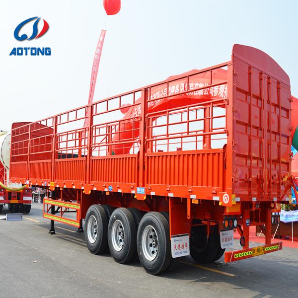 40ft-48ft Livestock Trailer with Mechanical or Air Suspension