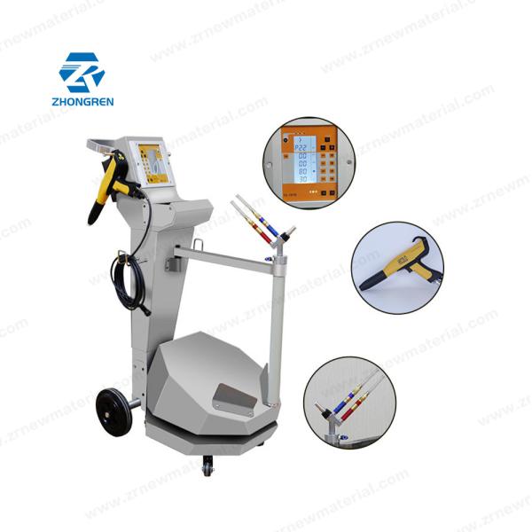 Machine de revêtement par poudre électrostatique Zhongren 220V 50w / Système de revêtement par pulvérisation de peinture pour la performance de revêtement Rism