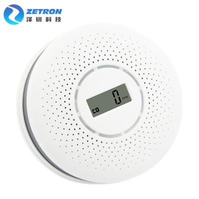 2 em 1 alarme 85dB/3m do detector de monóxido do fumo e de carbono da combinação 200m 95%RH
