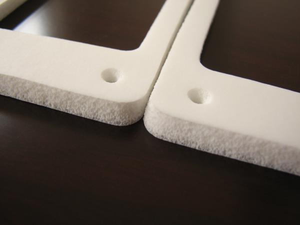 Heat Resistant Silicone Sponge Gasket 1.5mm-50mm Thickness