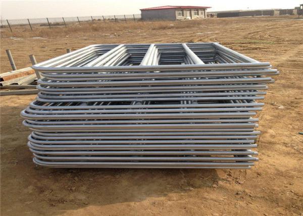 HDG Farm Gate 32*1.6mm round pipe 12x4ft size horse corral fence farm gate fence for the USA