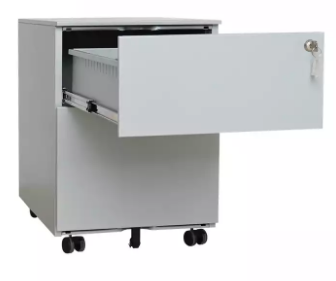 Modern Office Furniture Steel File Storage Cabinet With Wheels