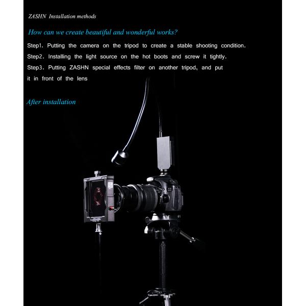 Special Effect Camera Lens ZASHN Filter For Portrait Photography Double Sided