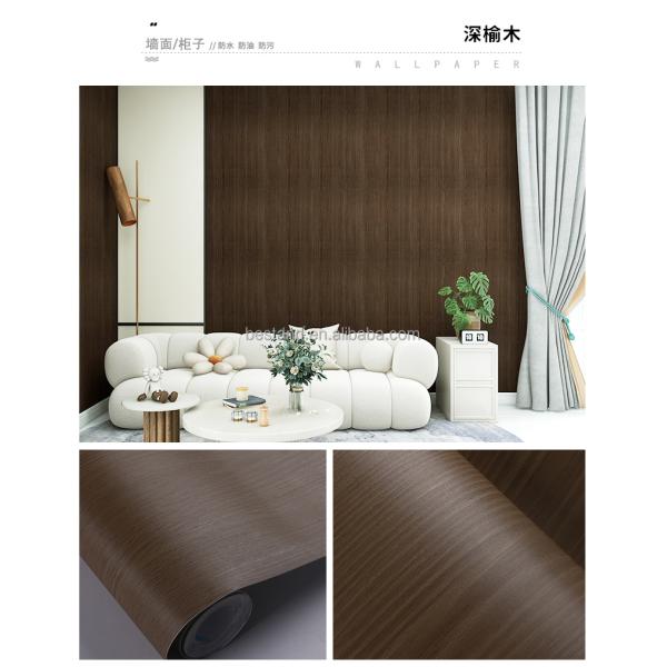 Wood Grain PVC Lamination Film for Furniture Wall Floor Protection 122cm Width * 50m