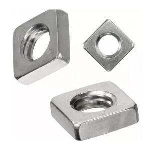 DIN562 Heavy Hex Nuts Square Thin Nut Steel Carbon Steel Weld Zinc Plate Surface