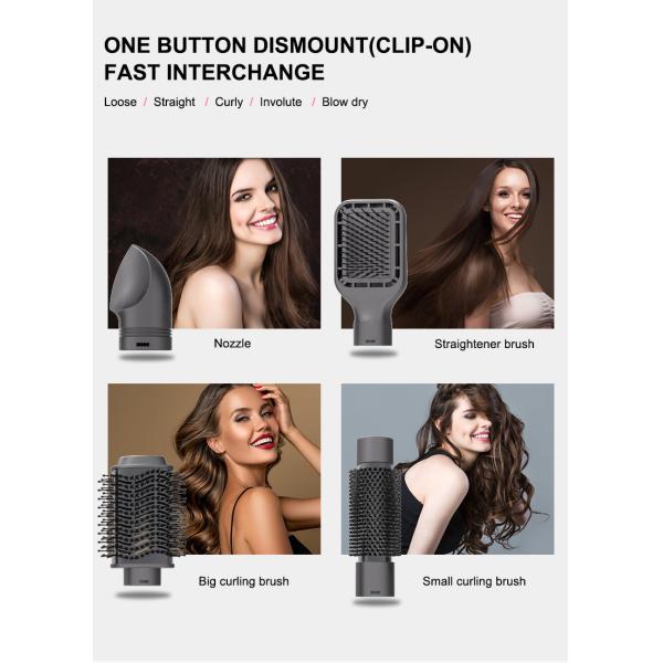 Сушильщик щетки волос ABS пластиковый электрический, шнур 4 2M в одном волосе Styler