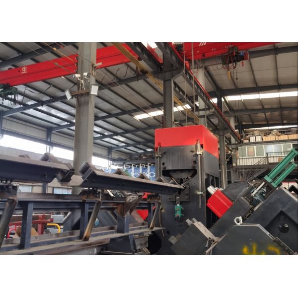 2000m/Min Cutting Speed Of Drill CNC Angle Steel Metal Drilling Machine 18 Character In Each Group