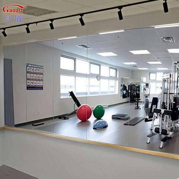 Customizable Large Glass Panels Unbreakable Wall Mirror For Wall Clear Mirror Color