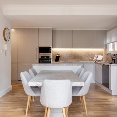 Modern High Gloss Lacquer Cabinets  Matt Grey White