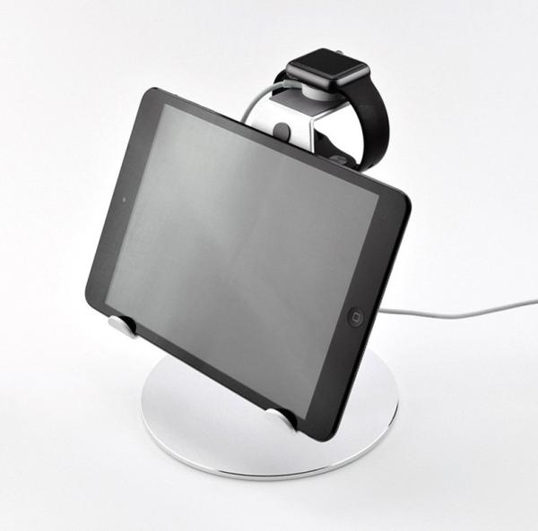 COMER tablet Display security bracket smartwatch desk bracket 2 in 1