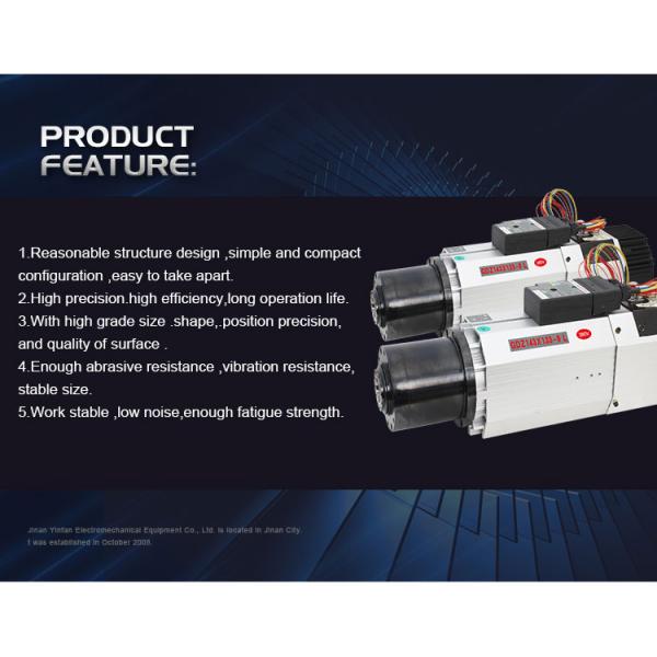 Высокоскоростной 9КВт воздушно-охлаждаемый двигатель CNC с ISO30 и максимальным крутящим моментом 7,3 Нм