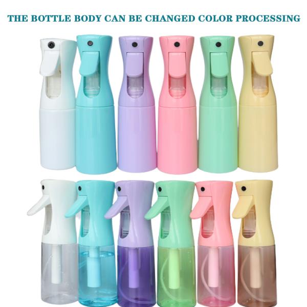 Бутылки 5oz 10oz прозрачного точного алкоголя воды волос ЛЮБИМЦА спрейера тумана непрерывного пластиковые