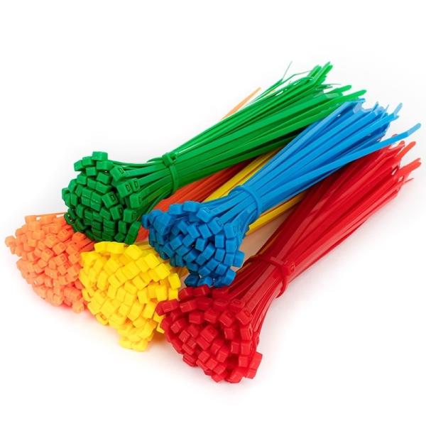 Verde azul amarelo do fecho de correr vermelho de nylon resistente UV preto das cintas plásticas 94V 2